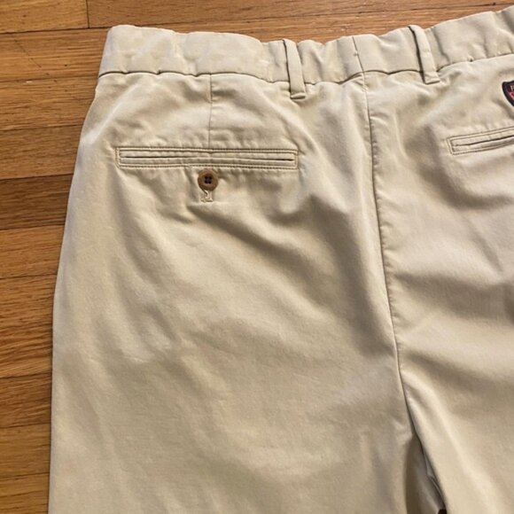 Polo Golf Ralph Lauren Pants Mens 35x32 Khaki Golf Classic Fit Cotton Stretch - Picture 14 of 16